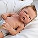 HUANLIAN Renaître Bébé Poupées Garçon/Fille 20 Pouces 50Cm Silicone Vie Vraie Réalistes Toddlers Poupées Nouveau-Né Jouets Magnetic Worge Xams Cadeaux,Boy