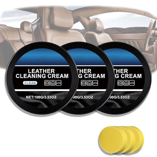 Crème de nettoyage de l'habitacle de voiture pour réparer le cuir desséché