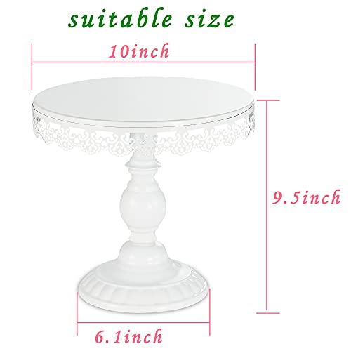 Miukage Cake Stand, High-End Cake Stands, Wedding Cake Stand With Lace Design, Cake Stand Is Also Suitable For Graduation Ceremonies, Birthday Parties, Anniversaries #TOP1