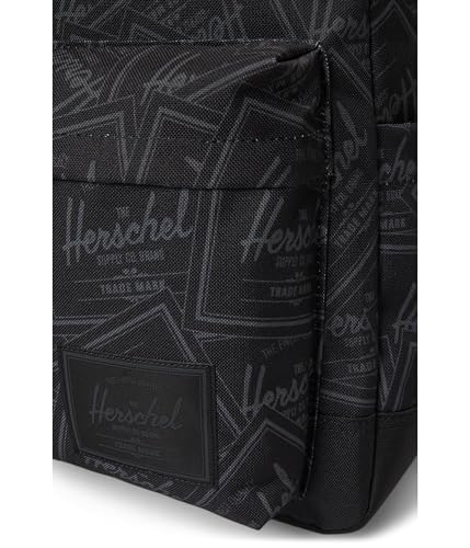 Image of Herschel Supply Co. Unisex Herschel Classic Backpack Sticker Up Black (Limited Edition), XL - 30L