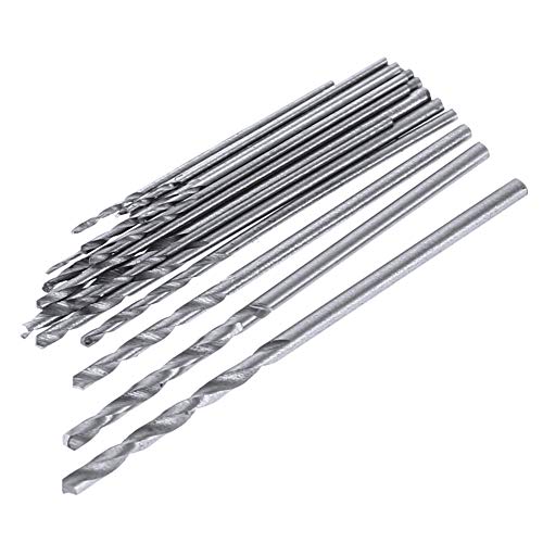 Mesee 20 Pieces Hss Mini Micro Drill Bit Set, 0.3-1.6Mm Shank Twist Drill Bits Precision Drill Diy Kit Rotary Hand Tools Accessory #TOP4