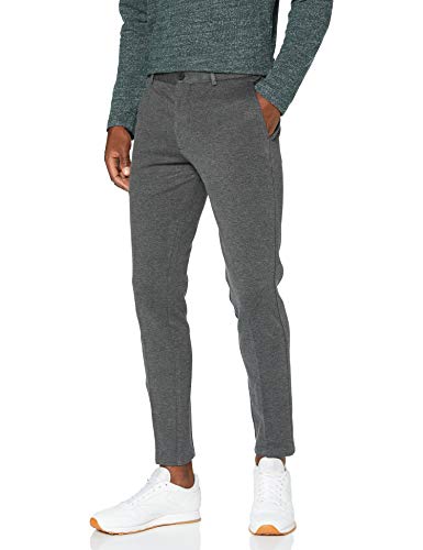 Jack & Jones Male Chino Trousers Slim Fit Chino Trousers, Grey Melange, 28 W/ 30 L