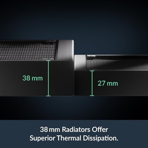 Image of ARCTIC Liquid Freezer WS360-4710: Workstation AIO Liquid Cooler, Intel LGA4710 /4677, 3 x P12 Pro CO Fans, Dual Ball Bearing, High Static Pressure, 360 mm Thick Radiator, PWM Pump, Fixed mounting