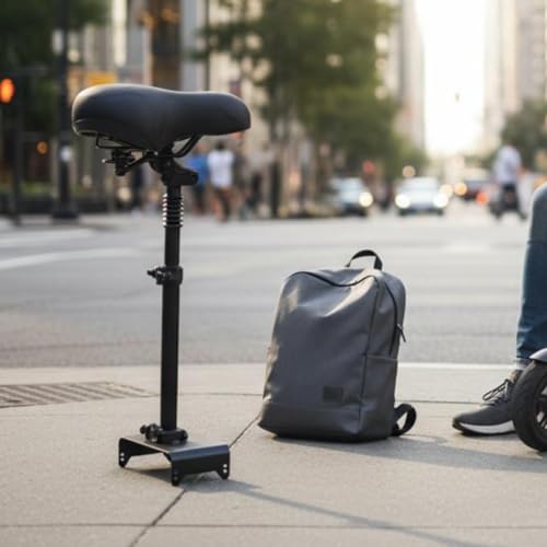 Selle engin déplacement électrique noir ajustement direct mobilité personnelle - 5