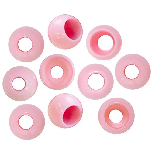 NASKA プラループエンド 15mm 10個入り Col.102 サーモンピンク P-15