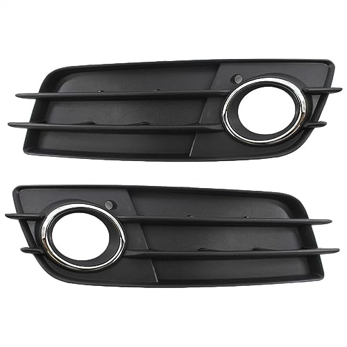 Rejillas de parachoques S4 A4Sline B8 con malla protectora simétrica de luz antiniebla