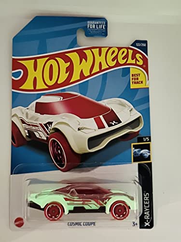Hot Wheels 2022 - Cosmic Coupe - X-Raycers 1/5 - Red miniatura 2