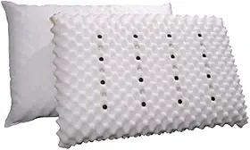 Travesseiro Magnético Infravermelho Terapêutico Ortopédico Modelo Tradicional 60x40: Conforto e Suporte para uma Noite de Sono Revigorante!