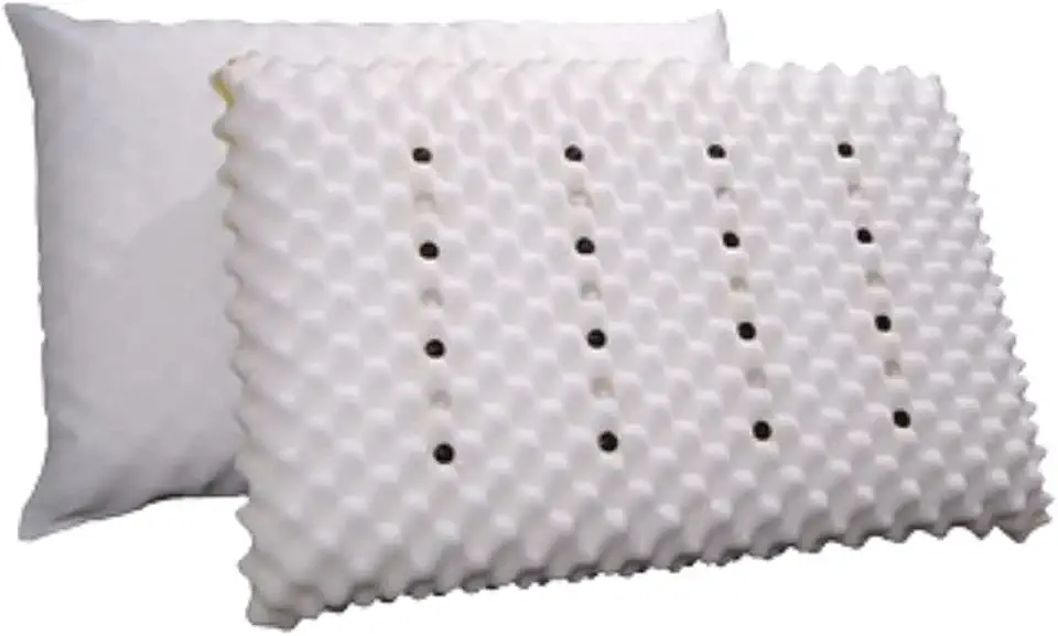 Travesseiro Magnético Infravermelho Terapêutico Ortopédico Modelo Tradicional 60x40: Conforto e Suporte para uma Noite de Sono Revigorante!