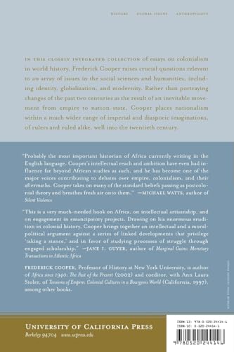 Colonialism in Question: Theory, Knowledge, History