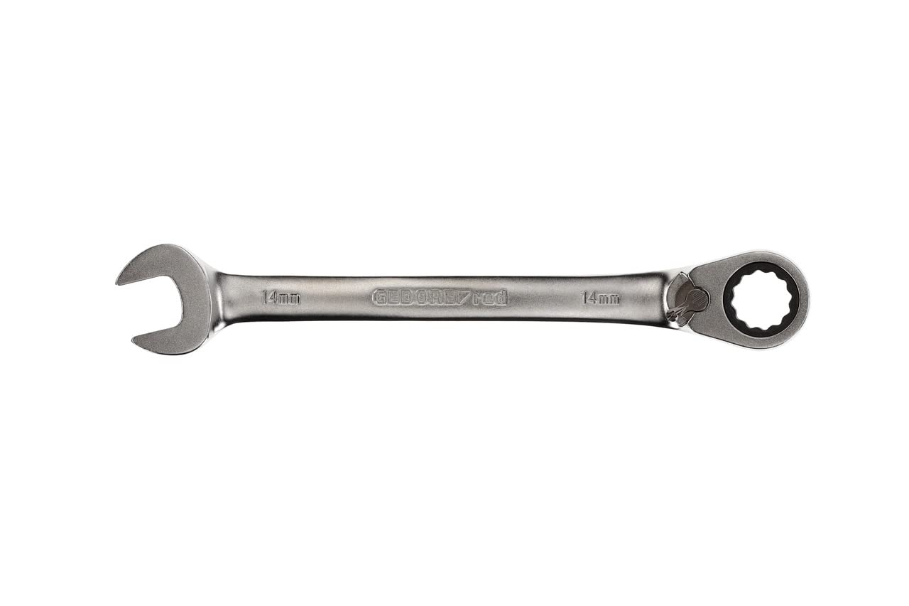 Gedore Red R07200140 Llave Combinada De Carraca Derecha/Izquierda An 14 Mm 190 Mm