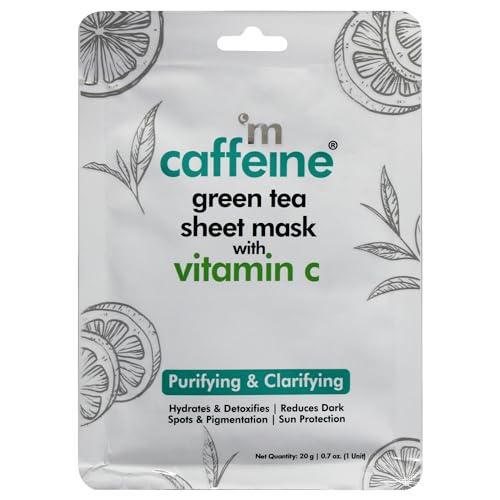 mCaffeine Máscara de chá verde com vitamina C