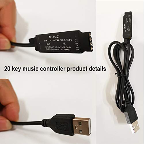 Controlador Infrarrojo RGB para Tira LED RTNLIT miniatura 4