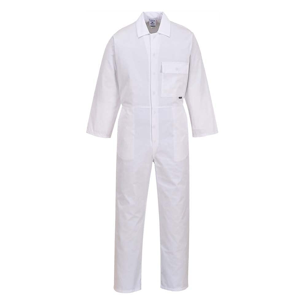 Portwest Portwest Buzo Estándar, Tamaño: M, Color: Blanco, 2802WHRM