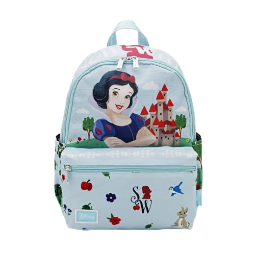 Wondapop - Snow White 13" Nylon Deluxe Daypack, Blue, One Size, Daypack