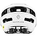 Sweet Protection Trailblazer MIPS Bike Helmet - Advanced Biking Gear with Adjustable Visor, Variable Shell Technology, and Superior Ventilation, Matte White, Small - Medium