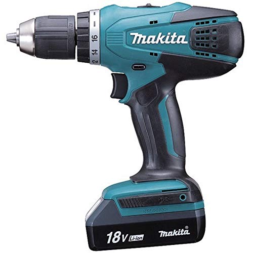 Makita DF457DWE3 Akku-Bohrschrauber, 18 V, Lithiumakku, 1,3 Ah, 3 Akkus