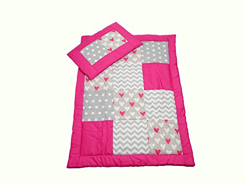 Baby's Comfort Colcha PATCHWORK / alfombra de juegos para bebé 120 x 90 cm (9)