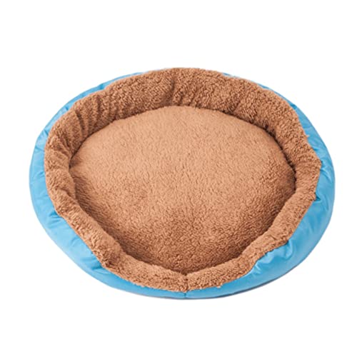 Abaodam Cozy Round Pet Bed For Dogs and Cats Soft Cotton Cushion For Warmth