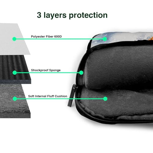 Maletín portátil impermeable para laptop unisex miniatura 5
