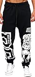  XRebel Kinder Junge Jogging Hose Jogger Streetwear Sporthose Modell W28 (Schwarz, Gr.16(164~170))
