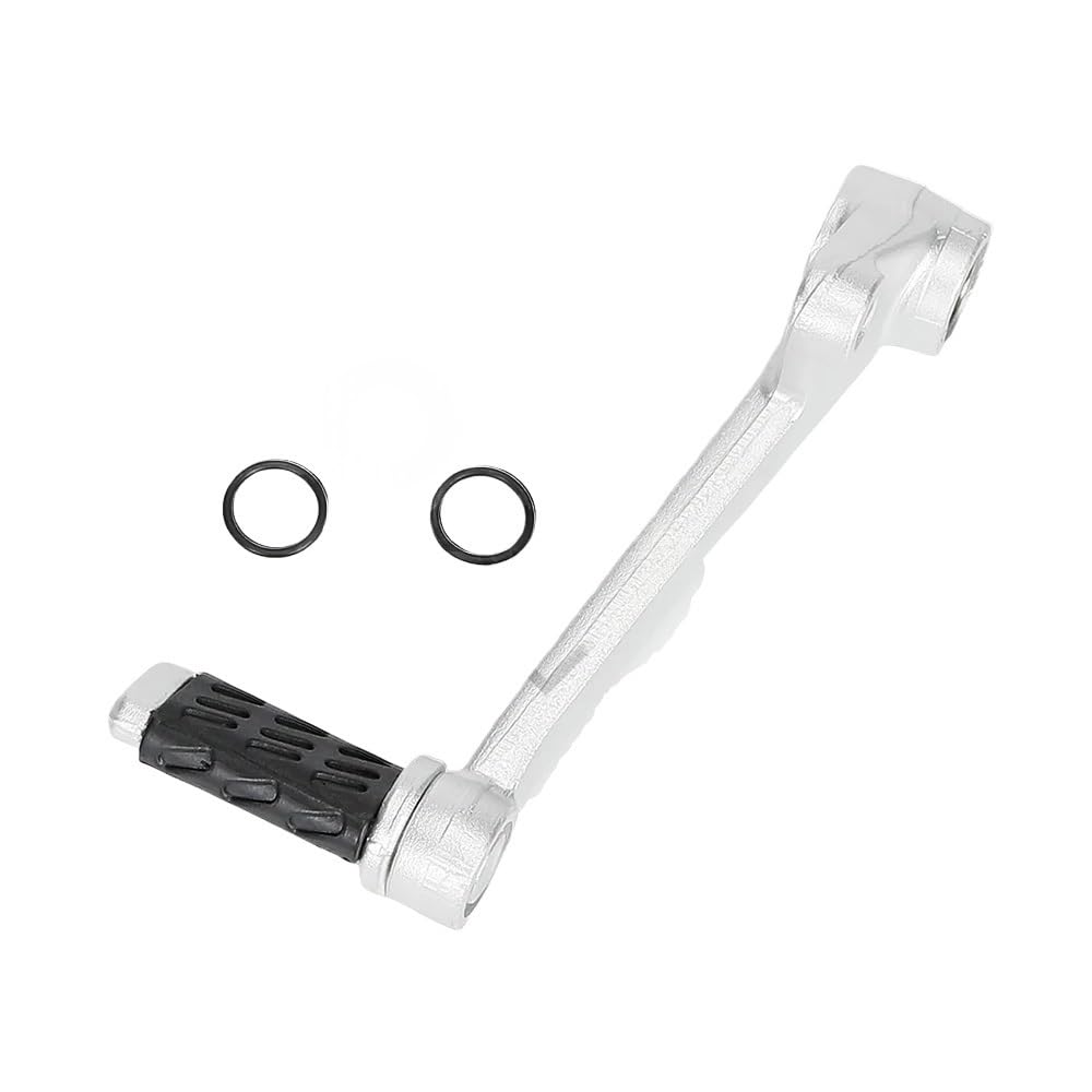 Uecdry One Color Folding Gear Shift Lever Motorcycle Gear Shift Lever Shifter Pedal For Diavel 2012-2017 2012 2013 2014 2015 2016 2017 Silver