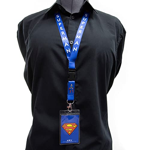 Ata-Boy Superman Lanyard Badge Holder, Dc Comics Lanyards For Id Badges - Superman Gifts & Merchandise… #TOP4