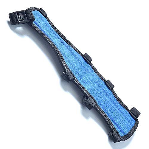Universe Archery Codura Arm Guards | Bow Arm Protector 4 Strap Archery Guard | High-Grade Adjustable Codura Armguard | Archery Sports Accessories (Blue) #TOP5