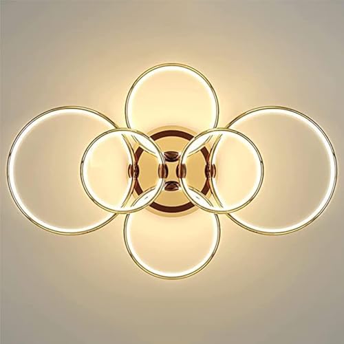 Plafonnier LED intensité variable grand salon bureau chambre 96cm