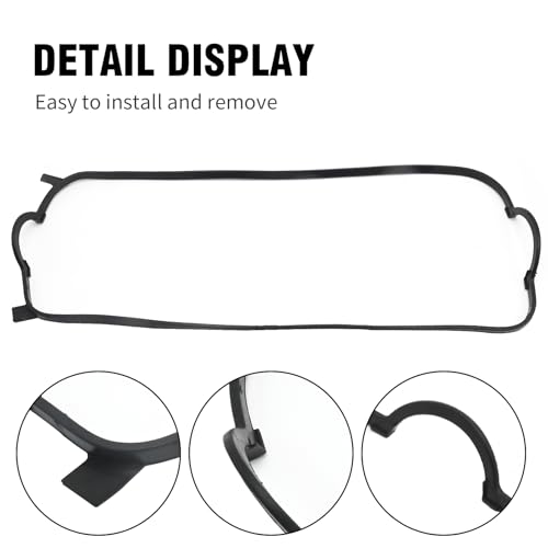 Image of 12030-P0A-000 Engine Valve Cover Gasket Set Replacement for Honda Accord EX 2.2L F22B1 1994 1995 1996 1997 Replaces 12342-P8A-A00 12030P0A000