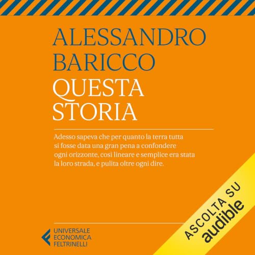 Diseño de la portada del título Questa storia