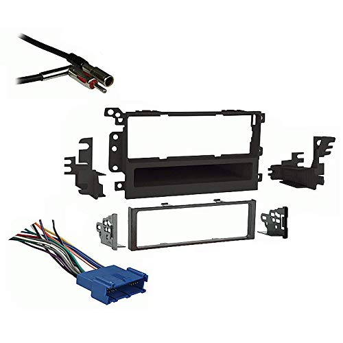 Harmony Audio Radio Install Bundle Fits Oldsmobile Eighty 1994-1999 with Metra 99-2009 Single DIN Dash Kit
