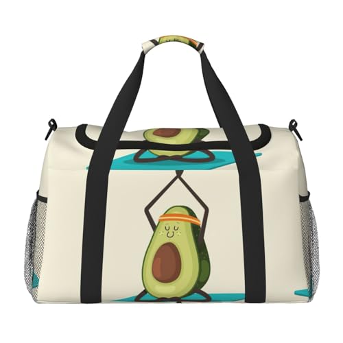 Sac de yoga avocat mignon idéal pour vos séances de sport et weekends décontractés