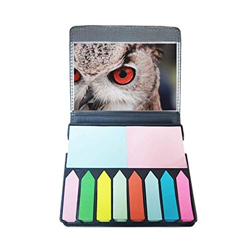Autocollant note hibou marqueur de page de couleur pour l'organisation