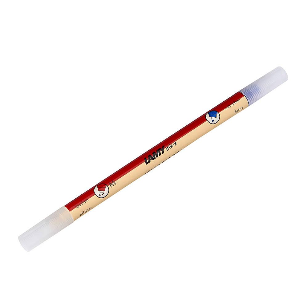 Lamyincludes plastic ink eraser with eraser tip and correction tip - exclusively for erasing royal blue ink