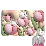 Design élégant et entretien facile : fabriqué avec d'excellentes diatomites et caoutchouc, ce tapis garantit la durabilité, empêche la compression et protège vos sols des joies et des taches d'huile