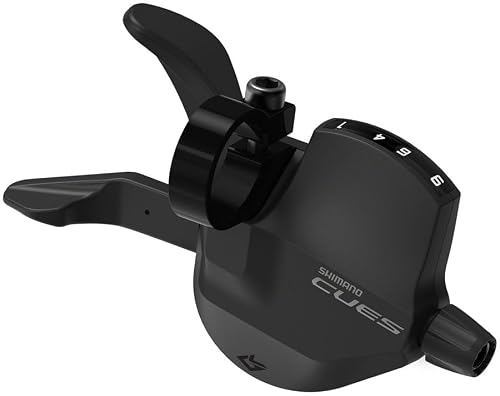 CUES SL-U4000-9R Shifter - Right, 9-Speed, Rapidfire Plus, Optical Gear Display, Black