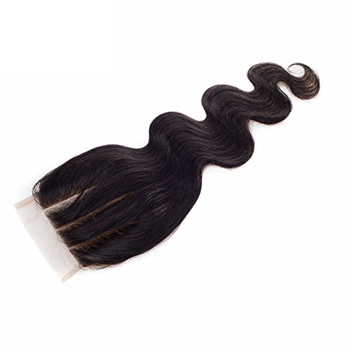 Cheveux brésiliens doux ondulés tissage dentelle nœuds décolorés