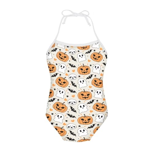 Halloween One-Piece Swimsuits Beach Swimwear Bathing Suit for Girls3