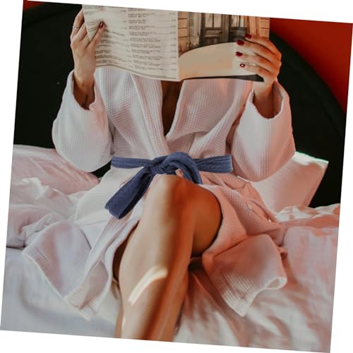 Strap Replacement Bathrobe Belt Polyester Dark Blue Hotel Tie for Men Women4