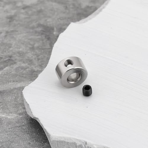 Be In Your Mind 20 Stück 4 Mm Schnellspann Positionierungsringe Metall Klemmringe mit Madenschraube für Automobilrobotik Und -herstellung Silberfarben