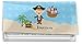 YouCustomizeIt Pirate Scene Vinyl Checkbook Cover (Personalized)