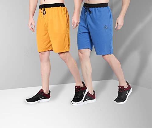 Image of OORA Men's Plus Sizes Cotton Shorts M to 5XL, 28 to 48 Inches Waistline
