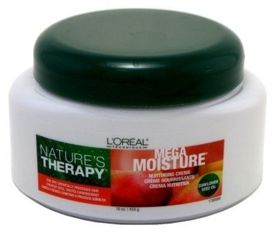 Loreal Natures Therapy Mega Moisture Cream 16oz Jar (3 unidades) by L'Oreal Paris