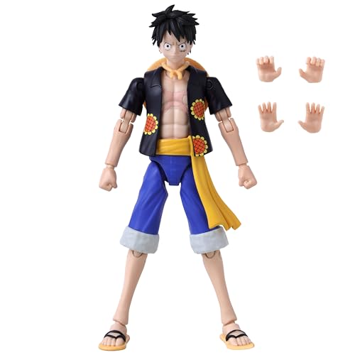 Image of ANIME HEROES - One Piece - Monkey D. Luffy Dressrosa Verison Action Figure