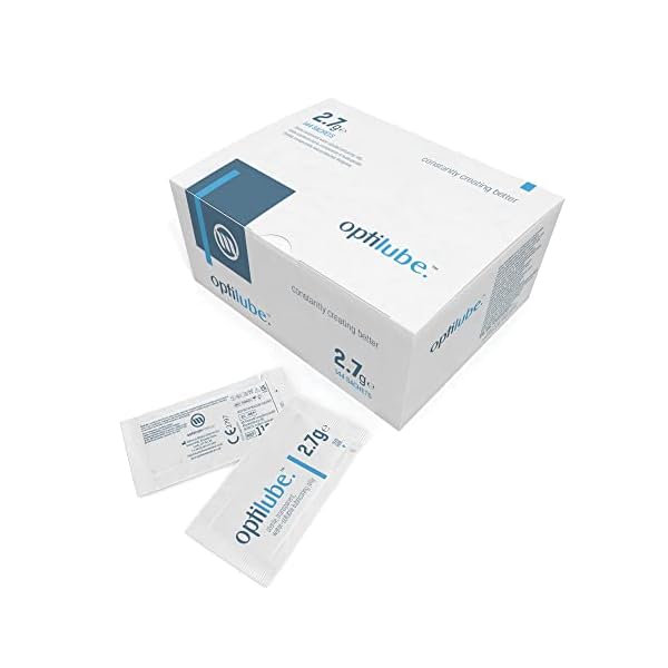 OptiLube Beutel (2,7g x144) - Steriles Gleitgel in Beuteln, wasserlöslich mit leicht aufreißbarer Verpackung (2,7g…