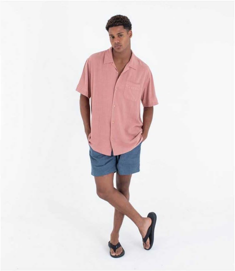 Laguna Camp Embroidered Short Sleeve