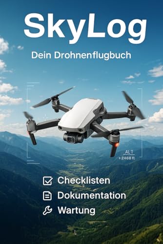 SkyLog: Dein Drohnen-Flugbuch. Übersichtliche Dokumentation all deiner UAS-Flüge.