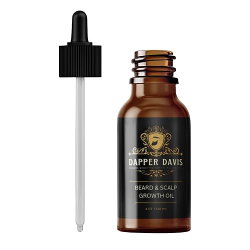 Dapper Davis Beard & Scalp Growth Oil – Nourishing Hair