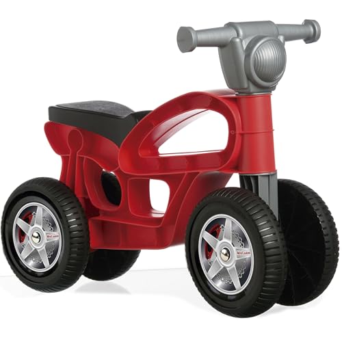 Chicos - Moto Correpasillos Mini Custom | Moto Infantil Ligera y Resistente para Niños y Niñas a Partir de 1 Año | Diseño Moderno, Estable y Seguro | Rojo (36006)